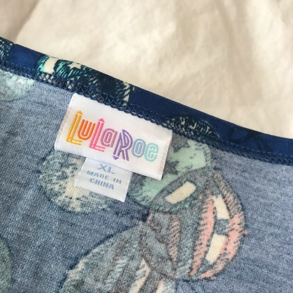 LuLaRoe Julia dress NWT balloon print XL - Picture 4 of 4